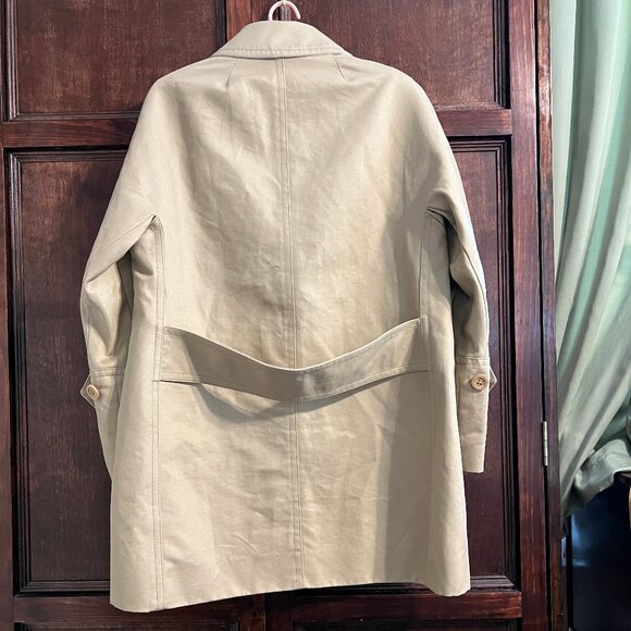 J CREW BONDED COTTON JACKET (PETITE) size 4P -Read It Runs Big - Picture 2 of 14